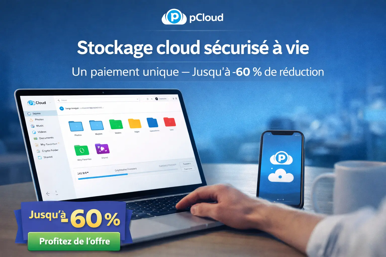 offres pCloud Black Friday stockage à vie